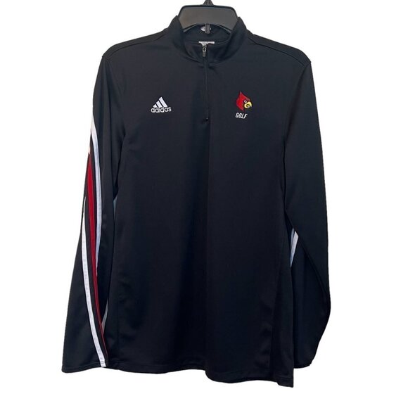 Adidas UofL Golf Mode Performance Pullover Womens‎ Size Large - Picture 1 of 8